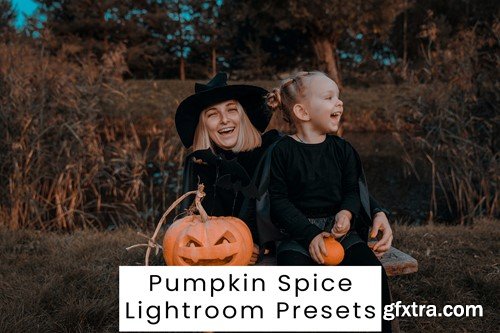 Pumpkin Spice Lightroom Presets WB3DCPH