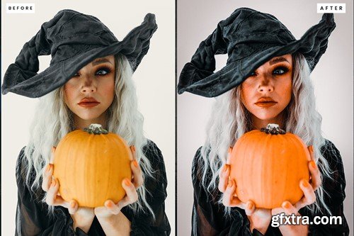 Pumpkin Spice Lightroom Presets WB3DCPH