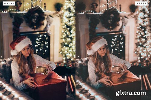 Golden Christmas Presets HWG2MTQ