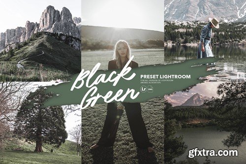 Black Green Preset Lightroom 6Y8N6KY