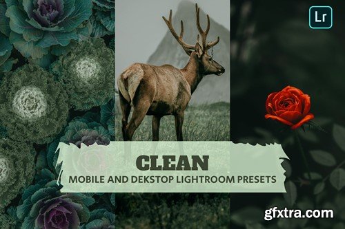 Clean Lightroom Presets Dekstop and Mobile MLG8FV4