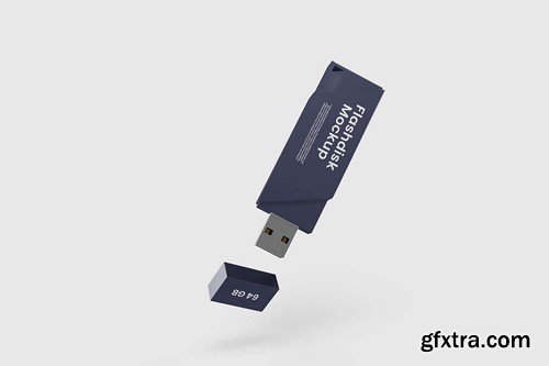 USB Flashdisk Mockup 9B7Z73P