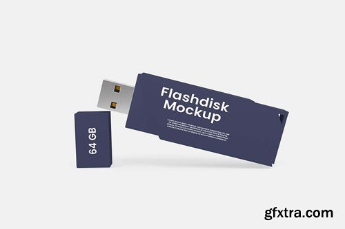 USB Flashdisk Mockup 9B7Z73P