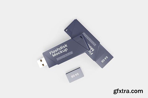 USB Flashdisk Mockup 9B7Z73P