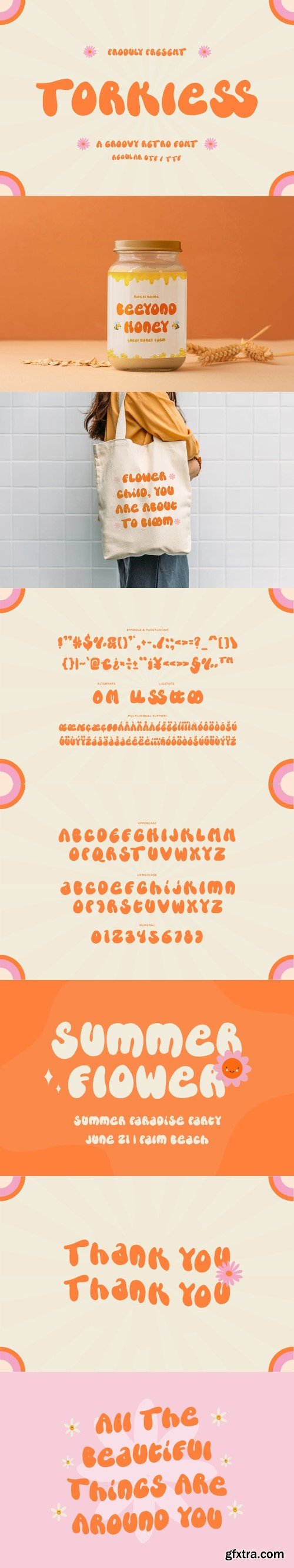 Torkless - A Groovy Retro Font