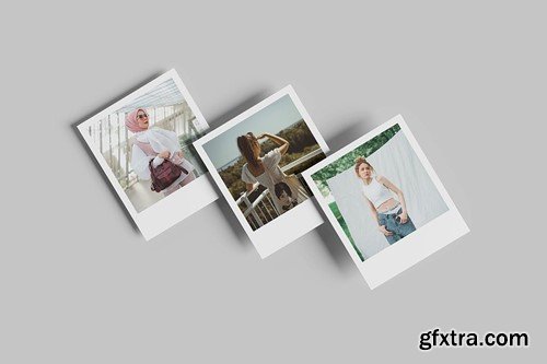 Polaroid Photo Mockup 9XS4VBR