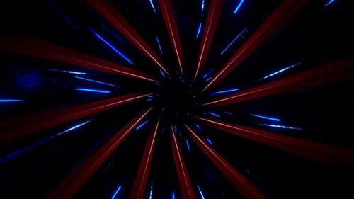Videohive - Red With Blue Inside The Spiral Background Vj Loop In HD - 47973474 - 47973474