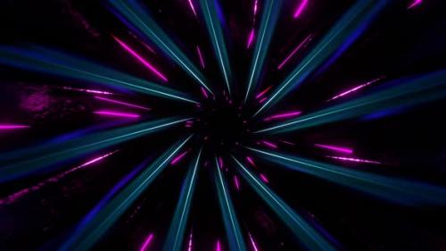 Videohive - Cyan With Pink Inside The Spiral Background Vj Loop In HD - 47973476 - 47973476