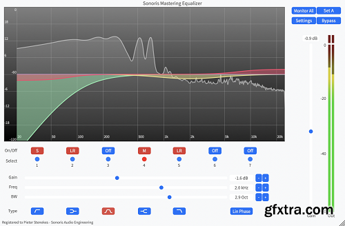 Sonoris Mastering Equalizer v1.2.0.0