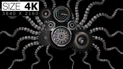 Videohive - Psychedelic Robot 02 - 47974596 - 47974596