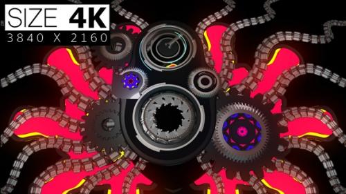 Videohive - Psychedelic Robot 01 - 47974597 - 47974597