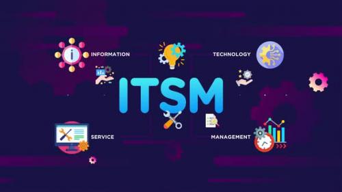 Videohive - ITSM IT Service Management infographic - 47975124 - 47975124