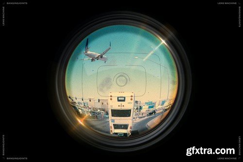 Tech Lens - Fisheye Photoshop Effect 2XN7DBB