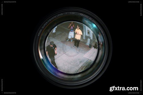 Tech Lens - Fisheye Photoshop Effect 2XN7DBB