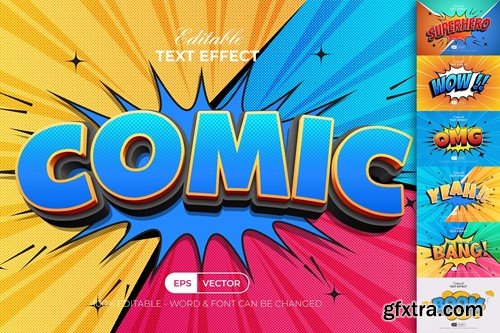 Comic Editable Text Effect Style SEXJJ2K