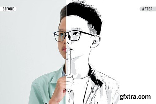 Vector Art Photo Effect EFTPJSH