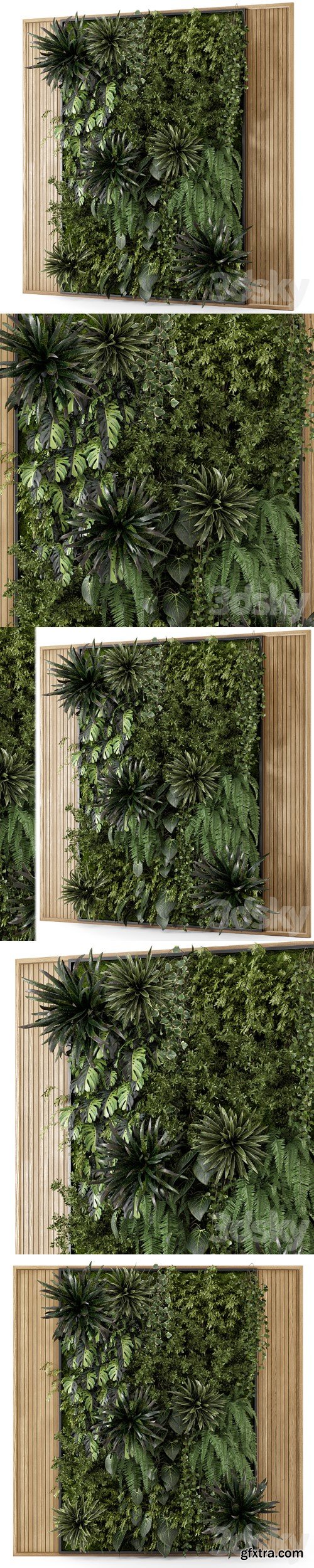 Indoor Wall Vertical Garden Set - Set 1159