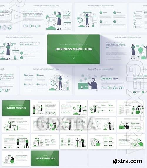 Business Marketing PowerPoint Presentation QULS7DL