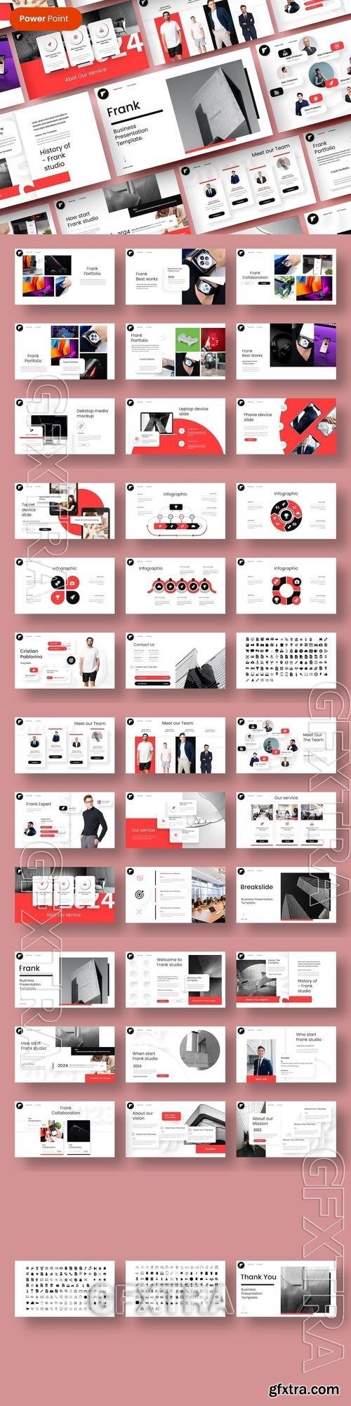 Frank - Business PowerPoint Template DHADH94