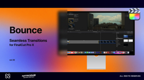 Videohive - Bounce Transitions Vol. 02 for Final Cut Pro X - 47985791 - 47985791