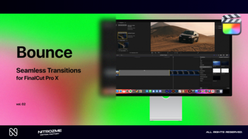 Videohive - Bounce Transitions Vol. 03 for Final Cut Pro X - 47985794 - 47985794