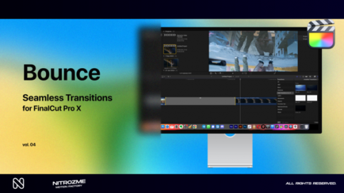 Videohive - Bounce Transitions Vol. 04 for Final Cut Pro X - 47985796 - 47985796