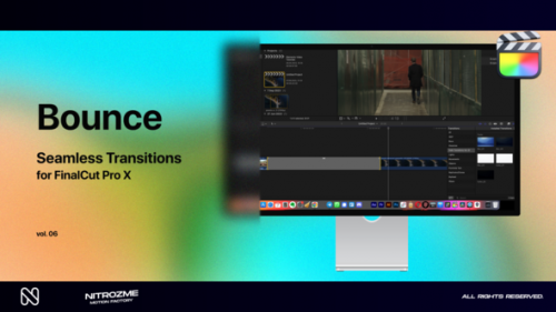 Videohive - Bounce Transitions Vol. 06 for Final Cut Pro X - 47985804 - 47985804