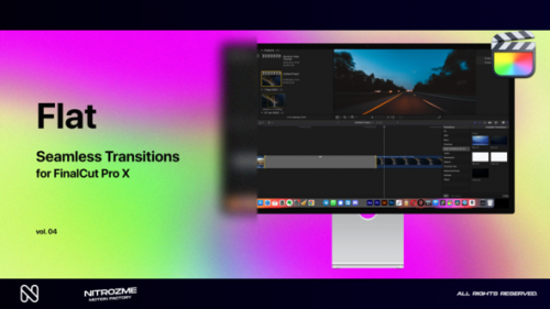 Videohive - Flat Transitions Vol. 04 for Final Cut Pro X - 47985841 - 47985841