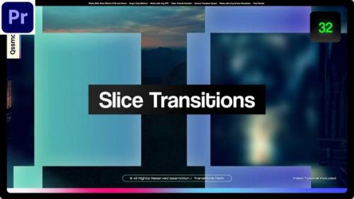 Videohive - Slice Transitions For Premiere Pro - 47986666 - 47986666