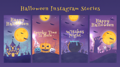 Videohive - Halloween Instagram Stories - 47921589 - 47921589