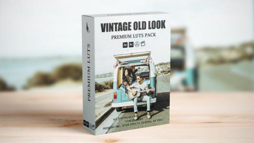 Videohive - Cinematic old vintage retro Luts For a Film & Cinema old Look - 47922188 - 47922188