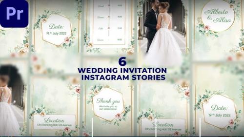 Videohive - Wedding Invitation Instagram Stories - 47927828 - 47927828