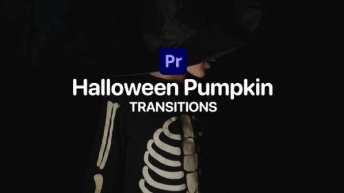 Videohive - Halloween Pumpkin Transitions for Premiere Pro - 47929464 - 47929464