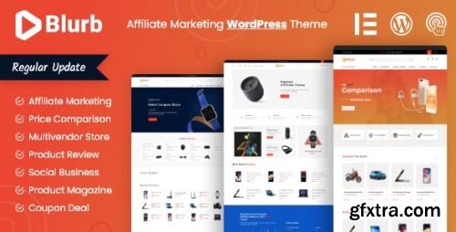 CodeCanyon - Blurb - Affiliate Marketing WordPress Theme v2.1.2 - 23176025 - Nulled