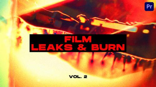 Videohive - Film Leaks & Burn Transitions VOL. 2 | Premiere Pro - 47937525 - 47937525