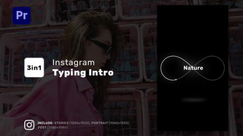 Videohive - Instagram Typing Intro for Premiere Pro - 47938031 - 47938031