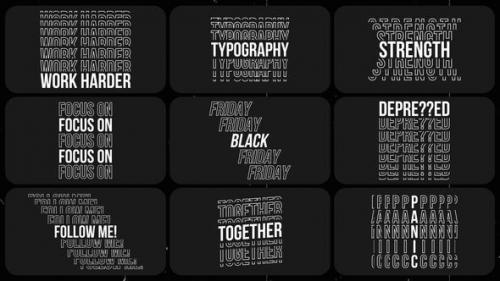 Videohive - Kinetic Typography Text Titles 3.0 | MOGRT - 47957695 - 47957695