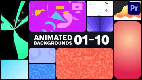 Videohive - Animated Backgrounds for Premiere Pro - 47917346 - 47917346