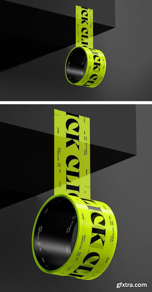 Duct Tape PSD Mockup Template