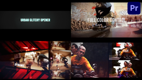 Videohive - Urban Glitchy Opener for Premiere Pro - 47983994 - 47983994