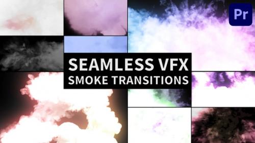 Videohive - Seamless VFX Smoke Transitions for Premiere Pro - 47992390 - 47992390