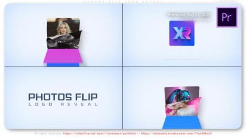 Videohive - Photos Flip Logo Reveal - 47952776 - 47952776