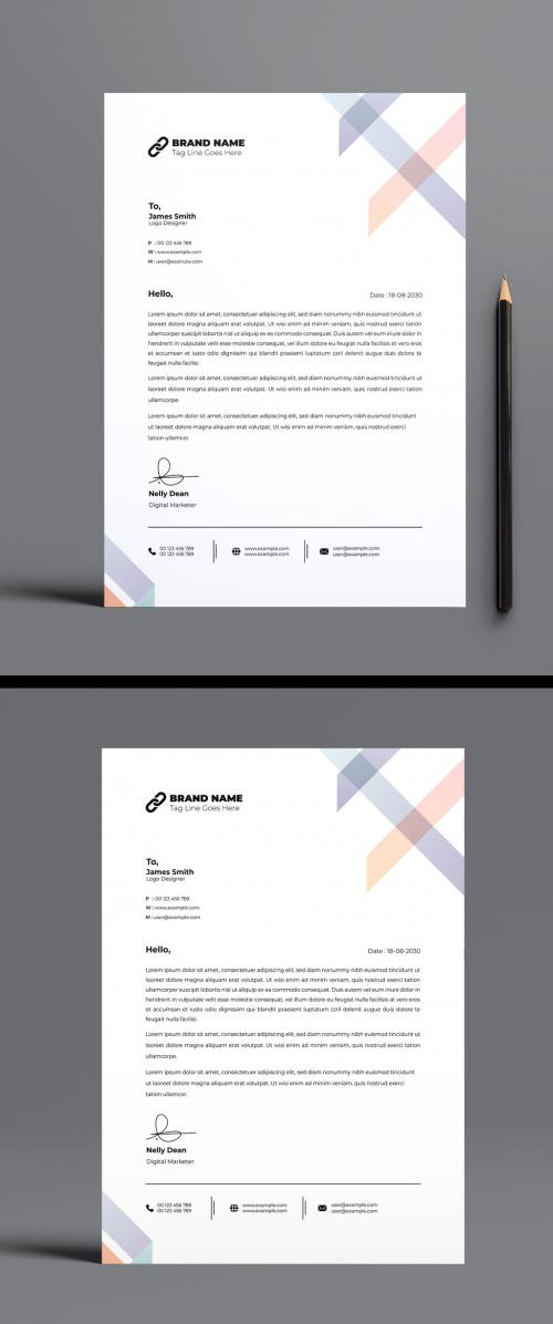 Minimalist Letterhead 639779216