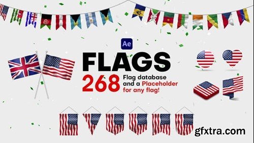 Videohive Flags for After Effects 48107273