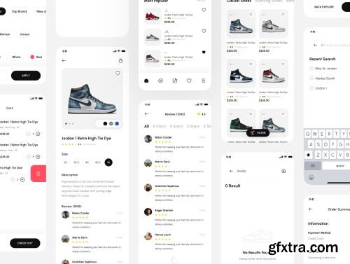 Shoesly - Brand Marketplace App UI Kit Ui8.net