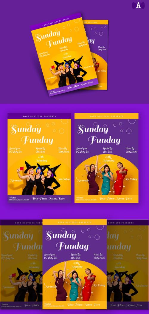 Sunday Funday Flyer Template 638435265