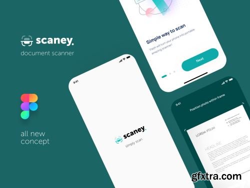 Scaney - Document Scanner App Ui8.net