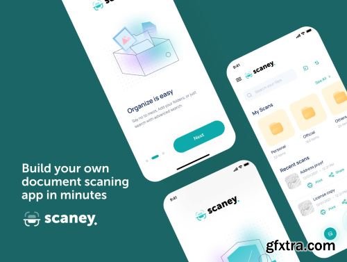 Scaney - Document Scanner App Ui8.net
