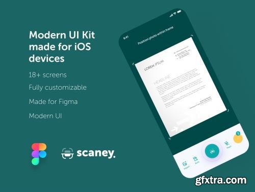 Scaney - Document Scanner App Ui8.net