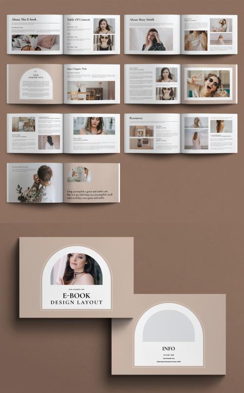 Ebook Design Layout Magazine Template Landscape 638316823